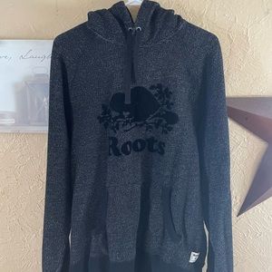 Authentic Mens Black Pepper Roots Hoodie